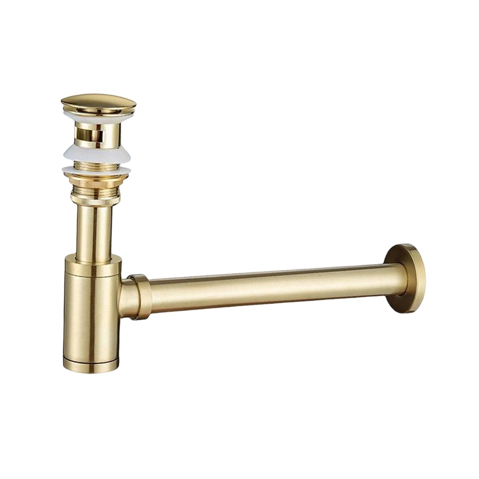 Brass Basin Sink Waste Drain Sink Filter Fixture Stopper Set Washbasin Siphon Horse Accessories for Bathroom