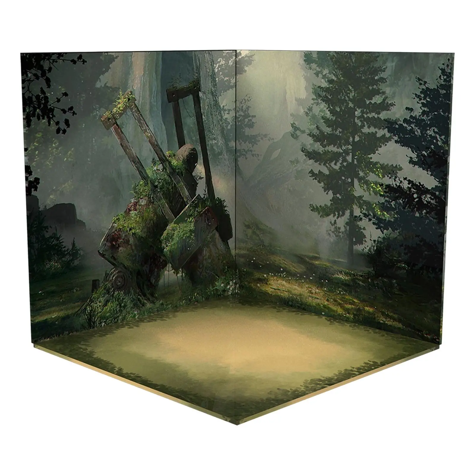 1:12 Backdrop Scene Background Showcase Layout for Action Figures Dolls