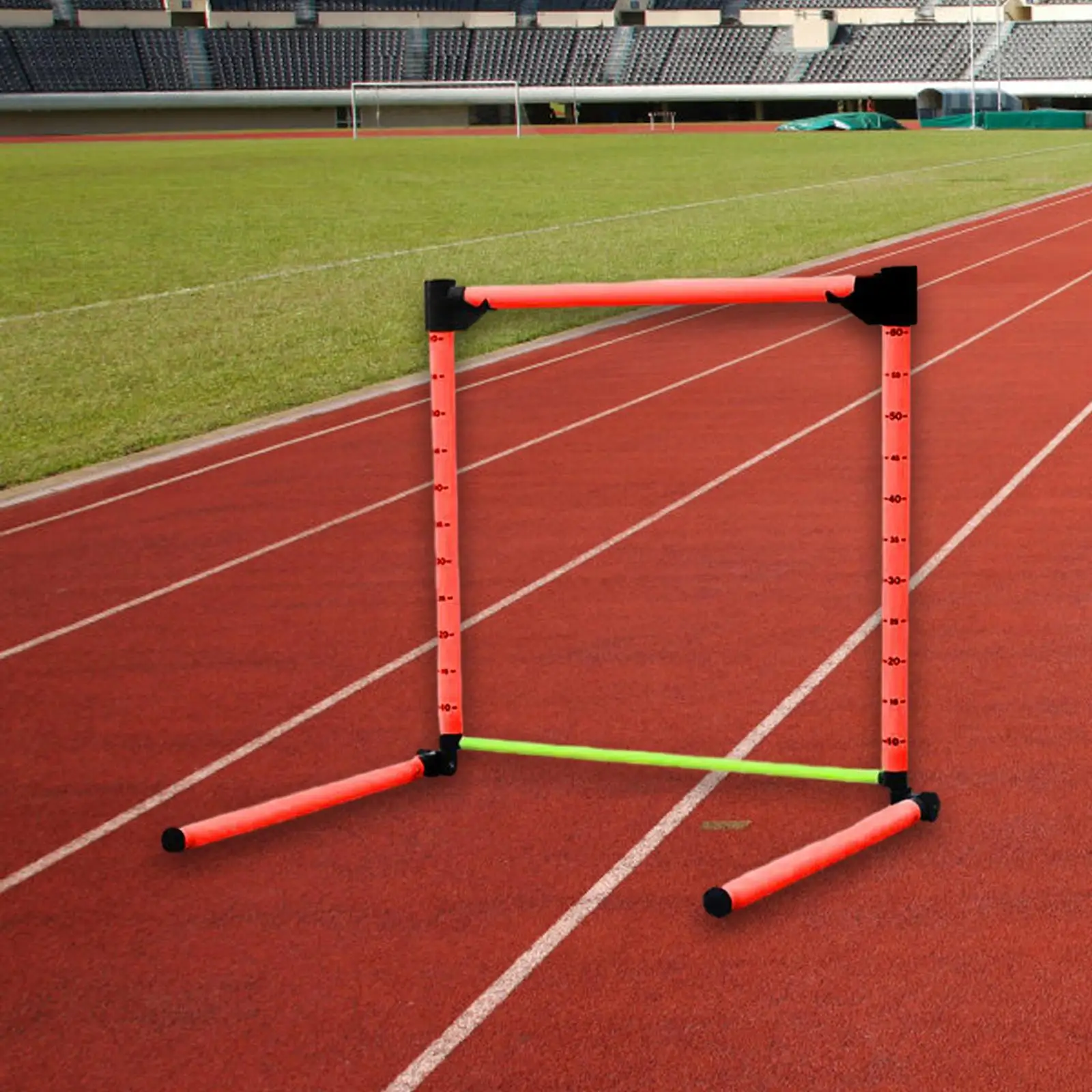 Agility Hurdles Track and Field Improves Coordination Adjustable Scale for Hurdle Training Soccer Football Athletes Racing