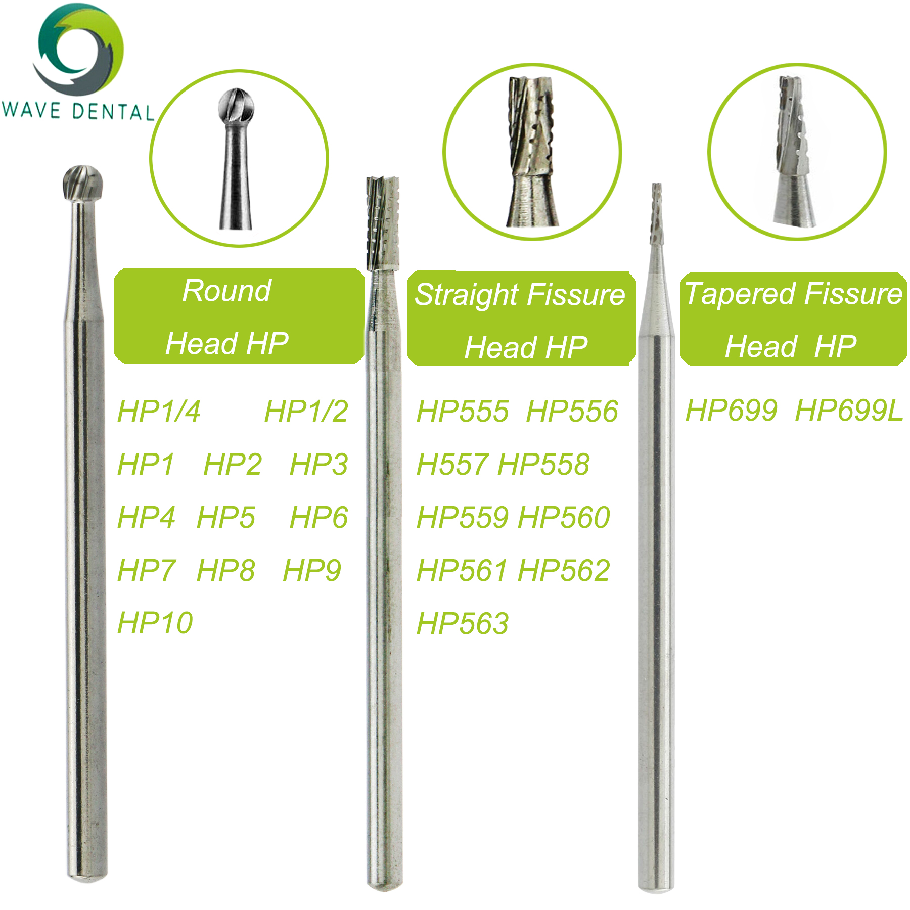 Best of WAVE Dental Tungsten Carbide Burs Dentistry Drills Dental Strawberries HP For Straight Nose Cone Handpiece Dentist Tools 5Pcs Reviews & Tips