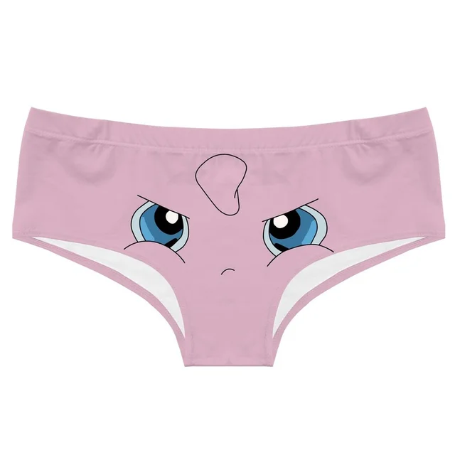 Buy Pikachu Cartoon Pokemon Sexy Low-waist Hipster Underwear Online at  desertcartPhilippines