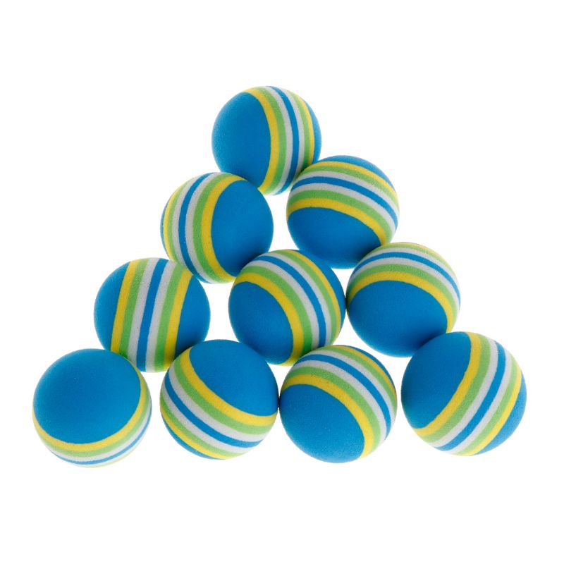 Title 9, 10Pcs Colorful Pet Ball Interactive Fetching Ca...