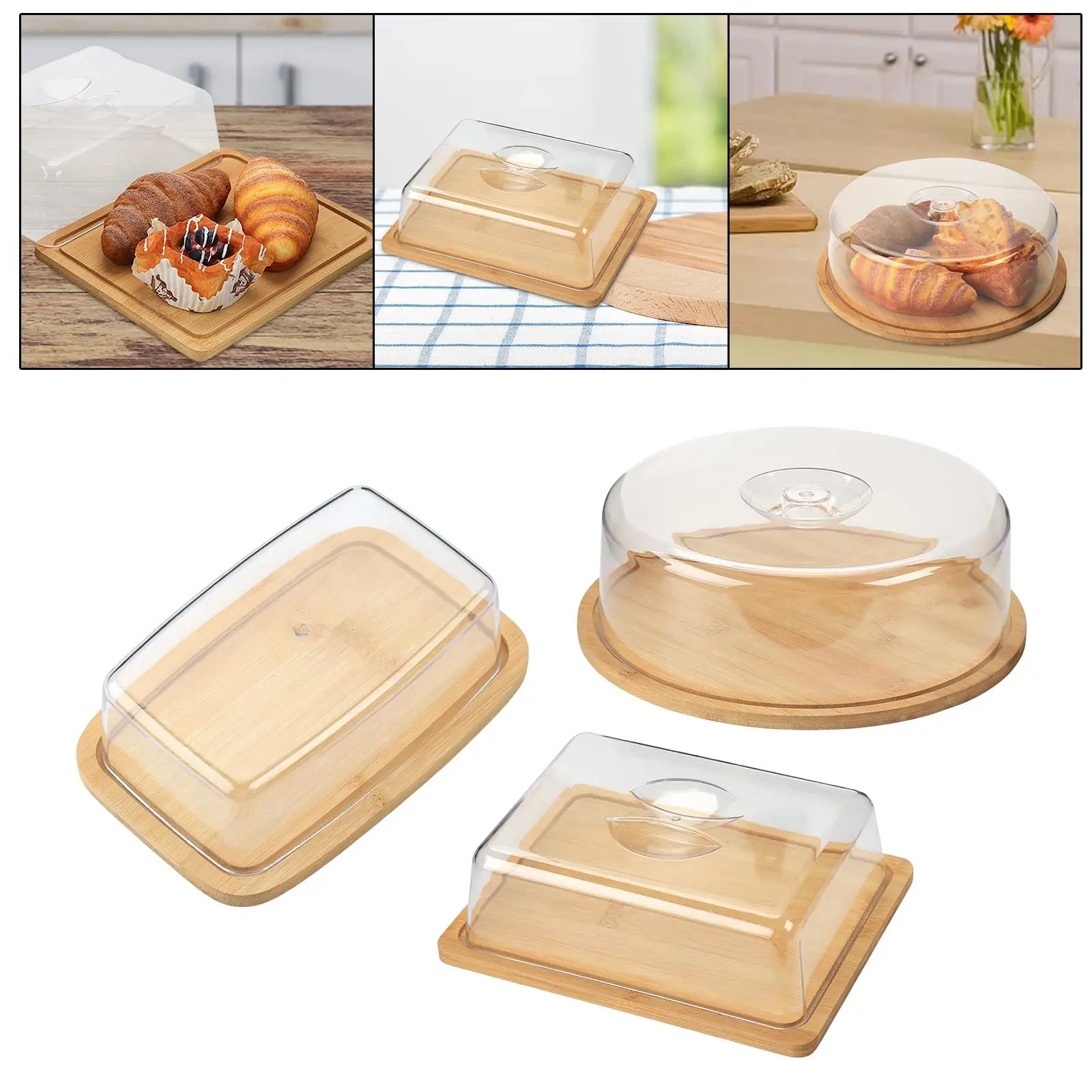 Butter Dish with Lid Butter Holder Cheese Server Sliced Vegetable Tray for Refrigerator Door Shelf Vegetable Cheese