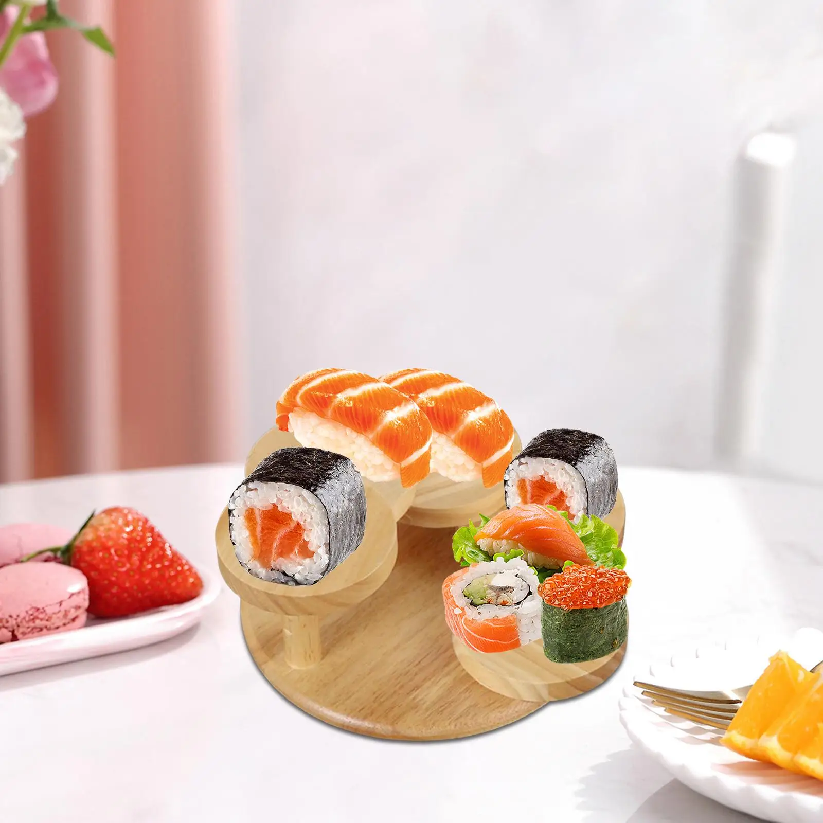 Sushi Serving Tray Multifunctional Decorative Multifunction for Christmas