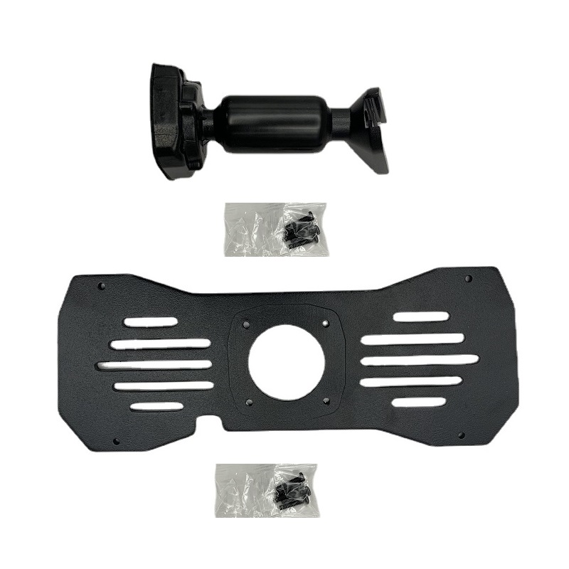 Auto-Innenspiegel-Dashcam-Halterungsarm mit Metallrückplatte für Auto-DVR, 13,5 x 6 cm Schraubenabstand – Detail 6