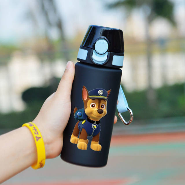 Paw Patrol Marshall Kids Water Bottle Cute Clear Plastic Anti-drop Cup Girls  Boys Cartoon Baby Cup With Straws Outdoor Sport Cup - Military Action  Figures - AliExpress