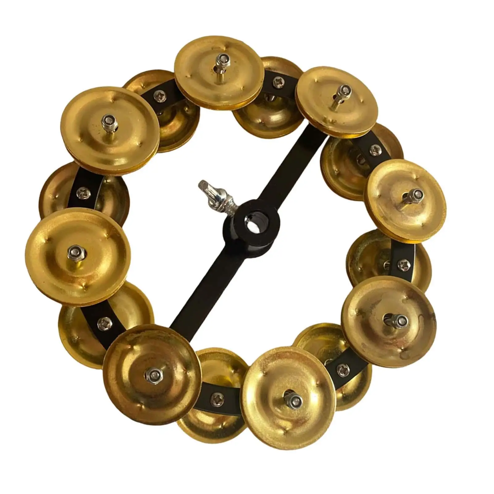 Hi Hat Tambourine Percussion Accessories for Creative Drum Kits Enthusiasts