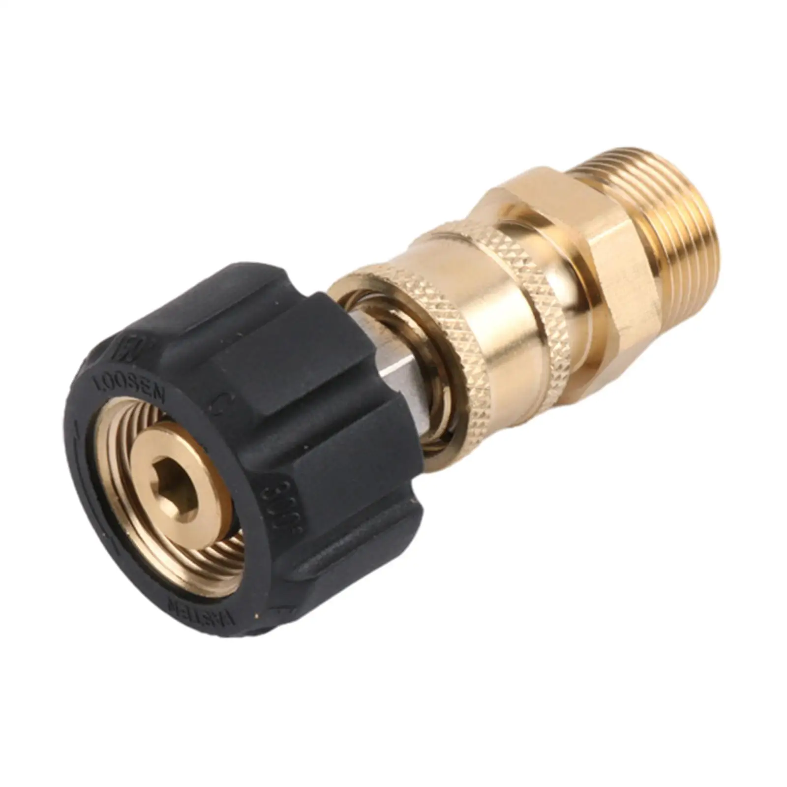 Pressure Washer Adapter Household Durable Rustproof Universal 1/4 inch Quick Connect Adapter for Pressure Washer Accessories