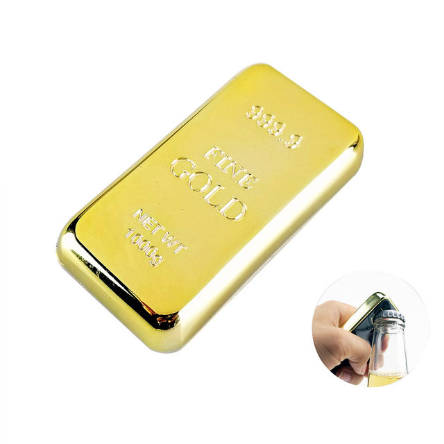 Wine Cork Press Fridge Kitchen & Golden Bottle Bar Magnet Bar Utensils Opener  Gold Beer Bullion Stainless Can Opener для кухни - AliExpress