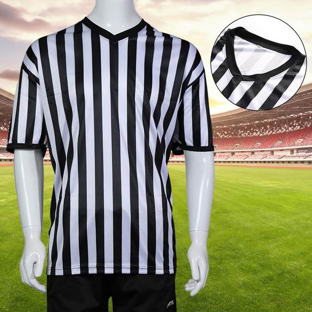 Professional Referee Soccer Jerseys Adult Referee Football Shirt Short  Sleeve Judge Soccer Shirts O-Neck Umpire Football Jersey - AliExpress