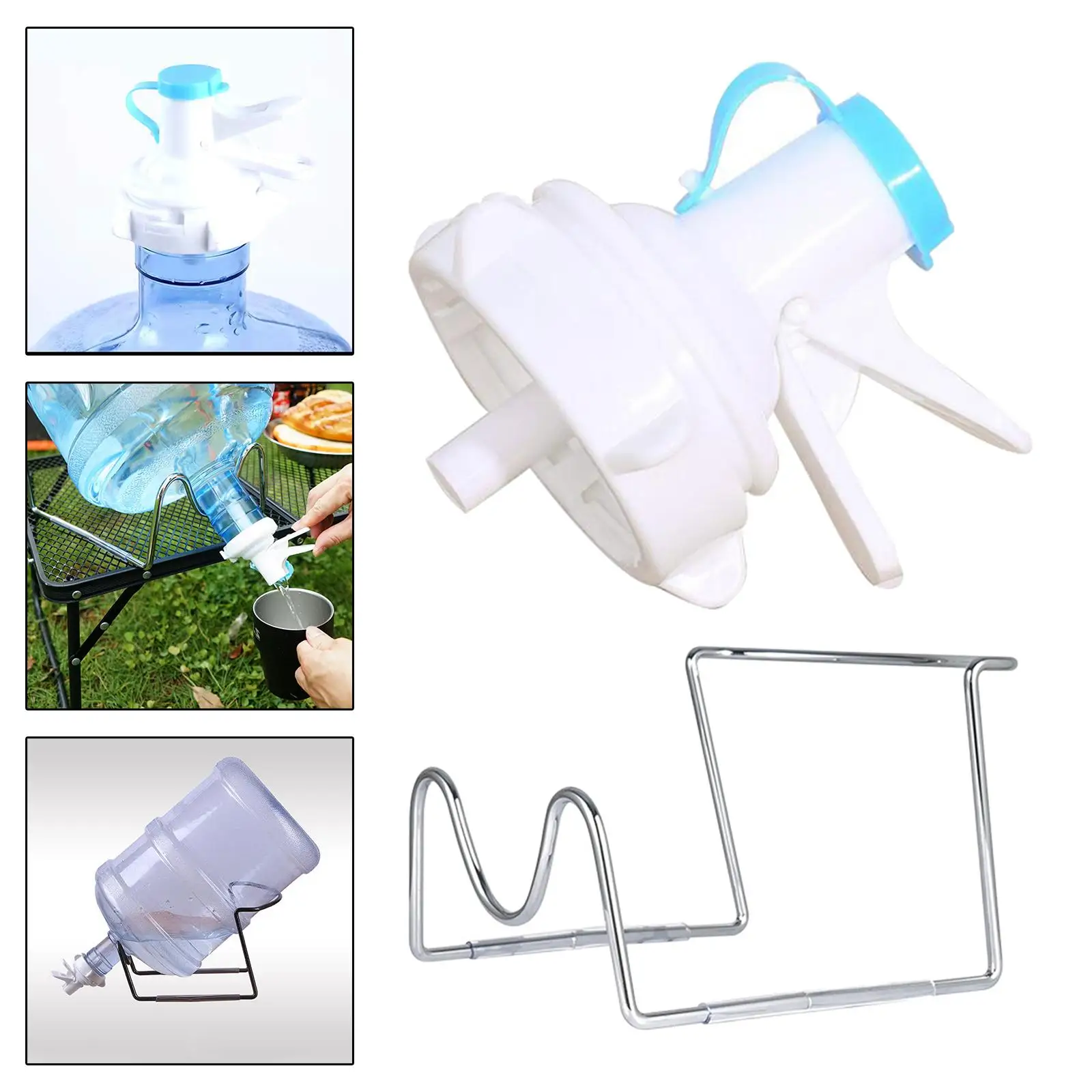 Bottle Jug Rack Reusable Durable Drink Fittings for Hiking Parties Camping Home
