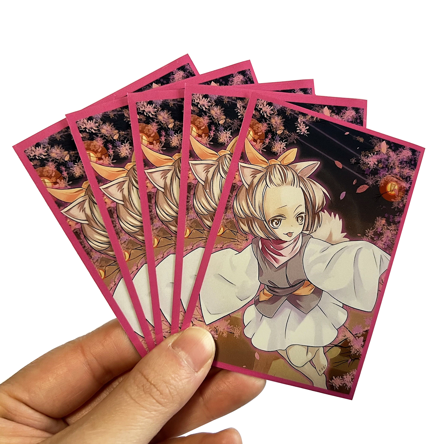 60 TEILE/LOS YuGiOh Asche Blossom & Joyous Frühling Karten Ärmeln Für Trading Spielkarten Klar Abdeckung Spiel Karten Schild Ärmeln 63X90MM – Detail 10