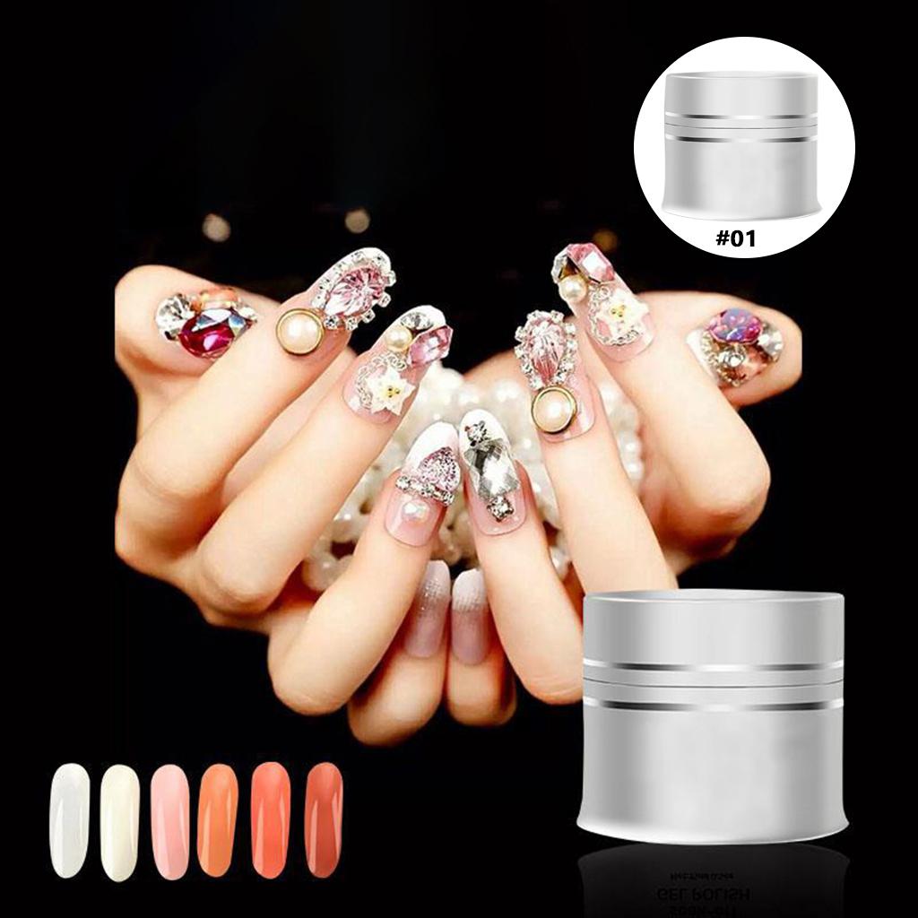 Builder Base Strengthening Gel 15ml Soak Off Gel Nail Polish Builder Extension clear Nail Gel UV/LED for Nail Art High Adhesion