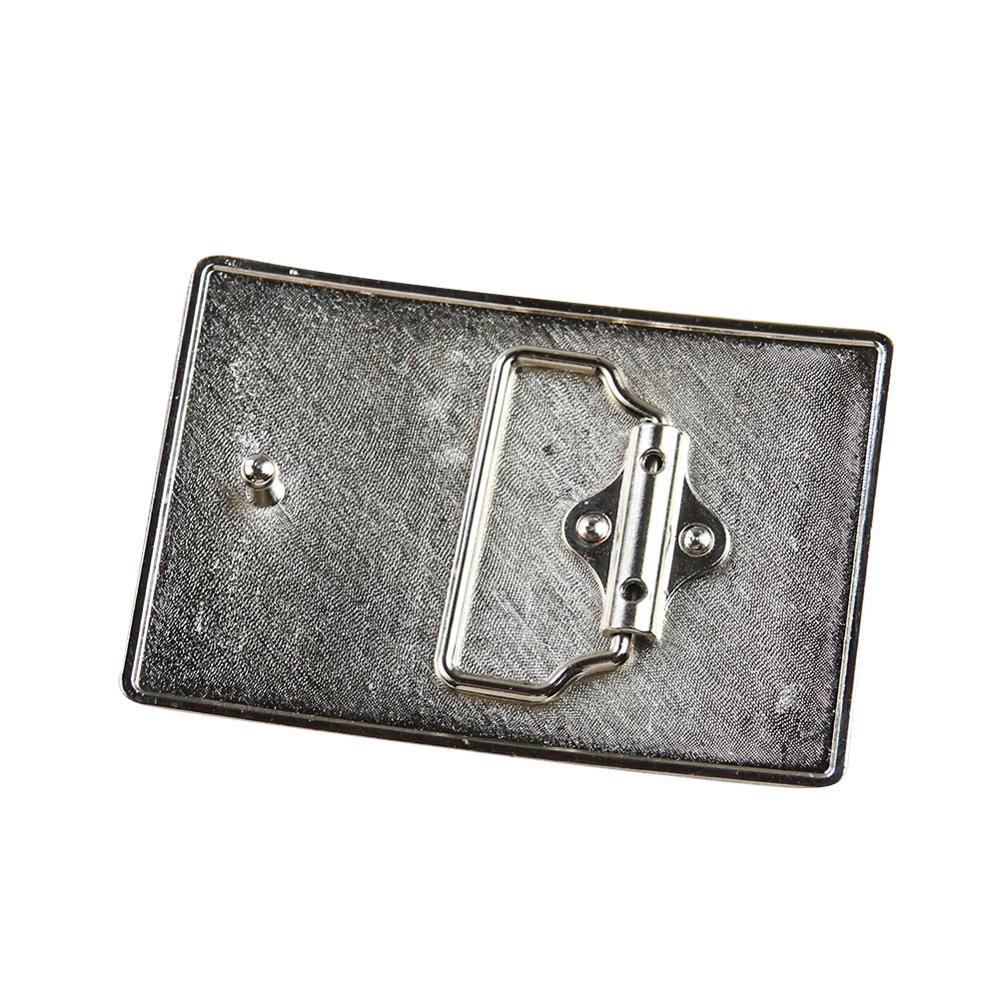 Edelstahl Poker Spaten eine Gürtels chnalle Leder Handwerk Vintage Glück Western Cowboy Bund Schnalle Herren Jeans Accessoires – Detail 3