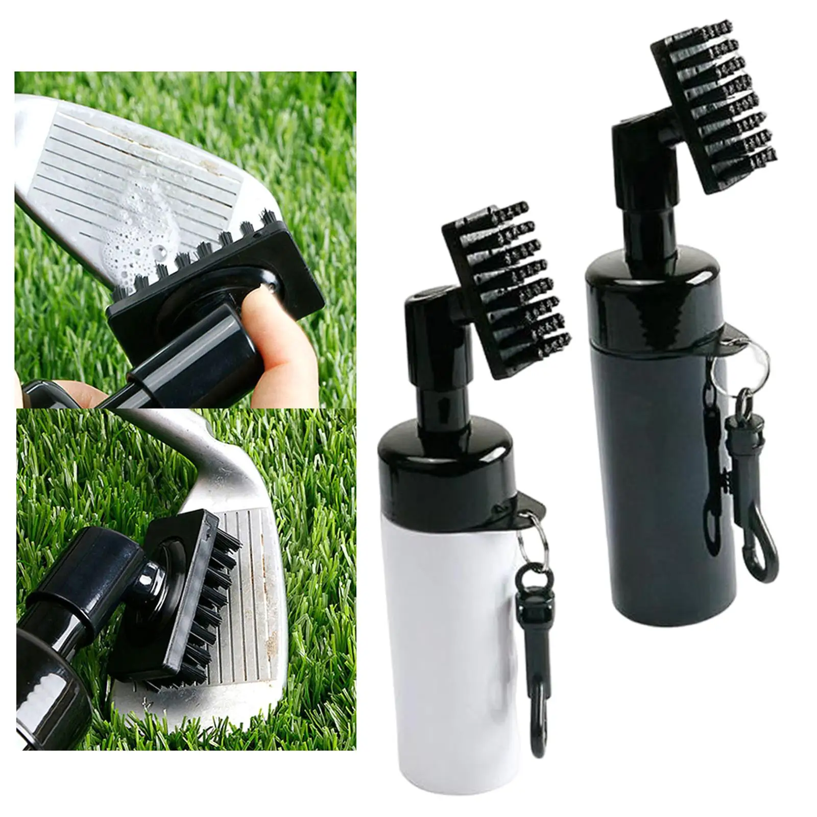 Golf Club Groove Brush with Water Bottle Professional Lightweight