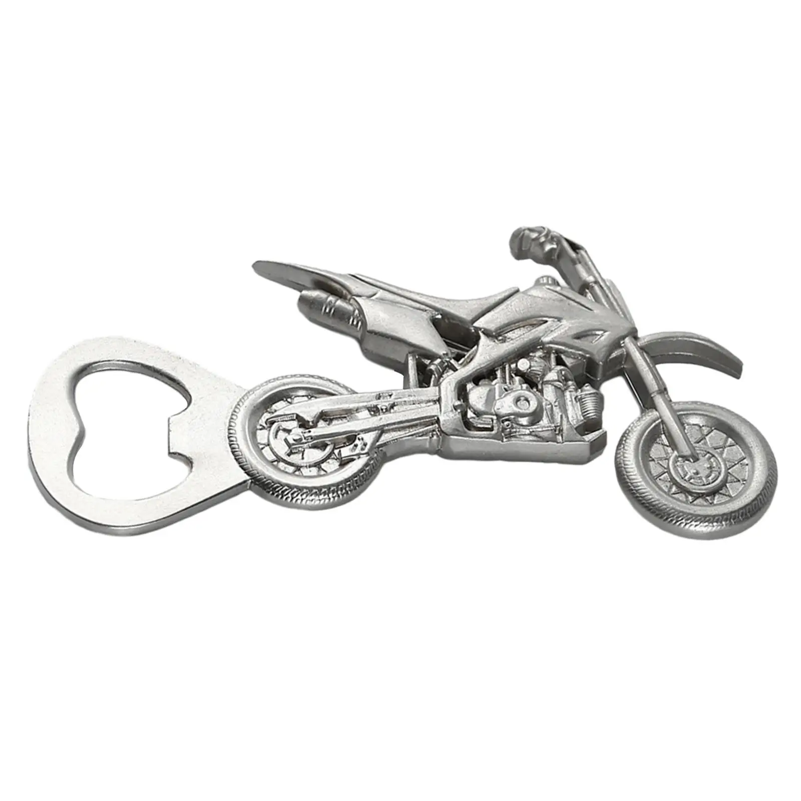 Small Motorcycle Bottle Opener, Decoration Long-Term Use Souvenir  Corkscrew, for  Bottles  Day Grandpa Husband Men