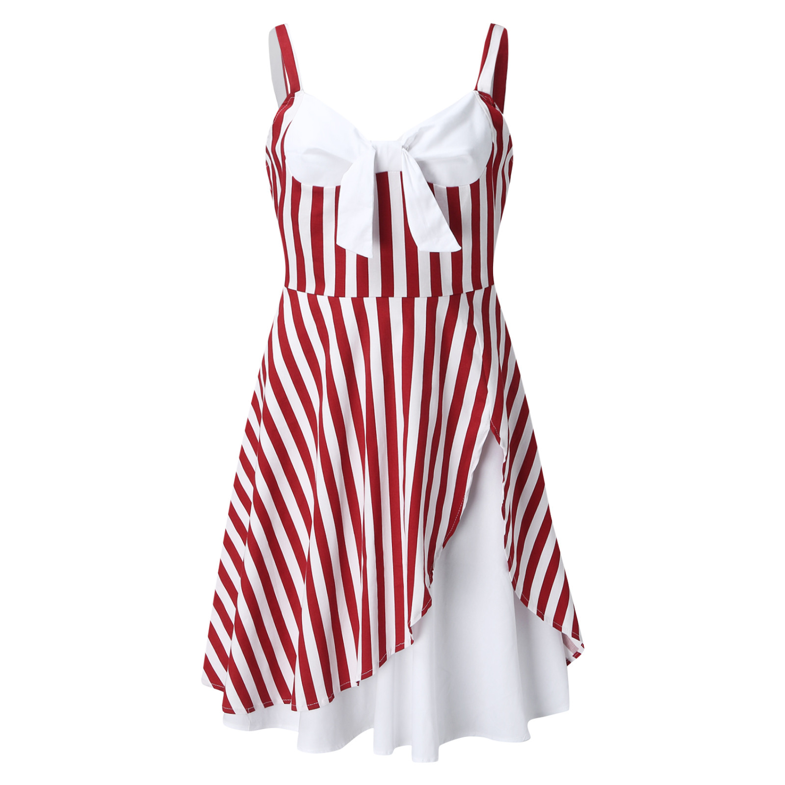 feminino, vestido rockabilly de verão, laço, estampado