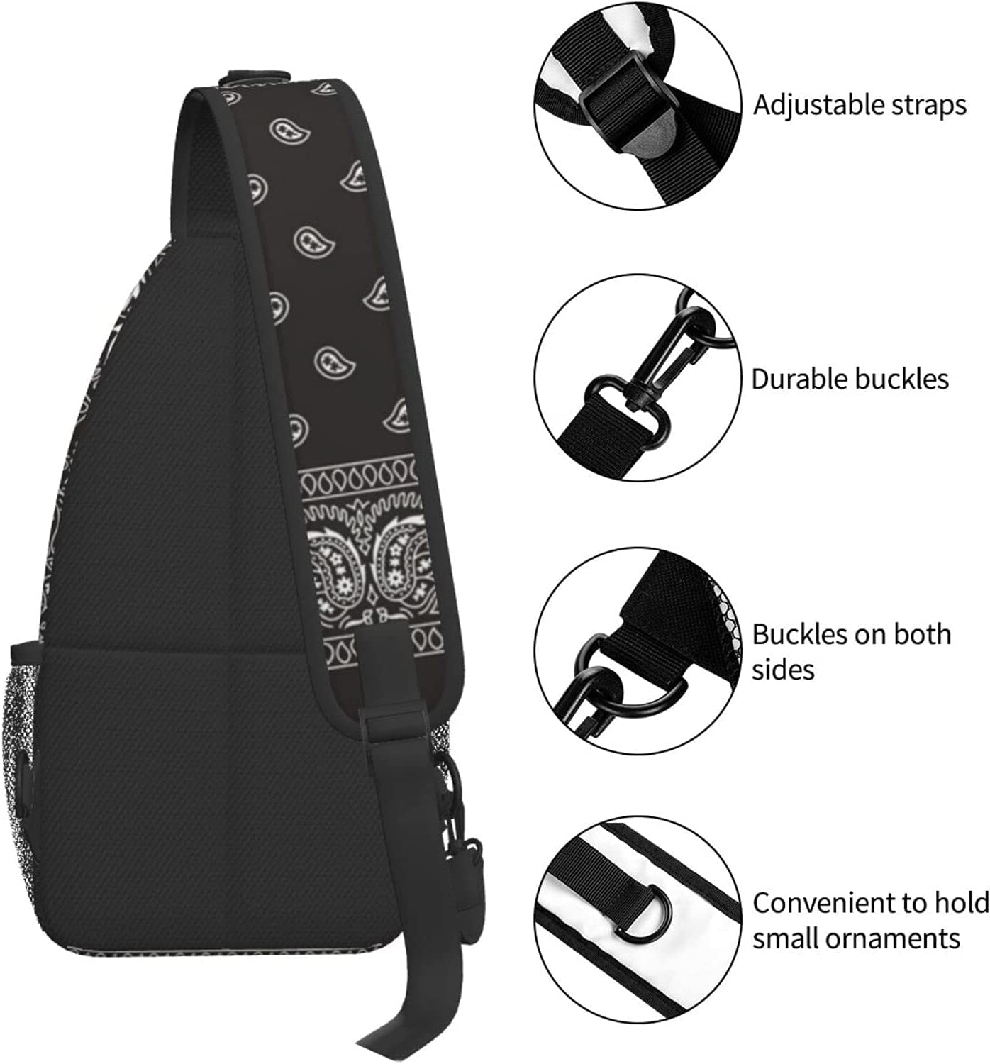 Peito Daypack Leve Canvas Mochila Bolsa de