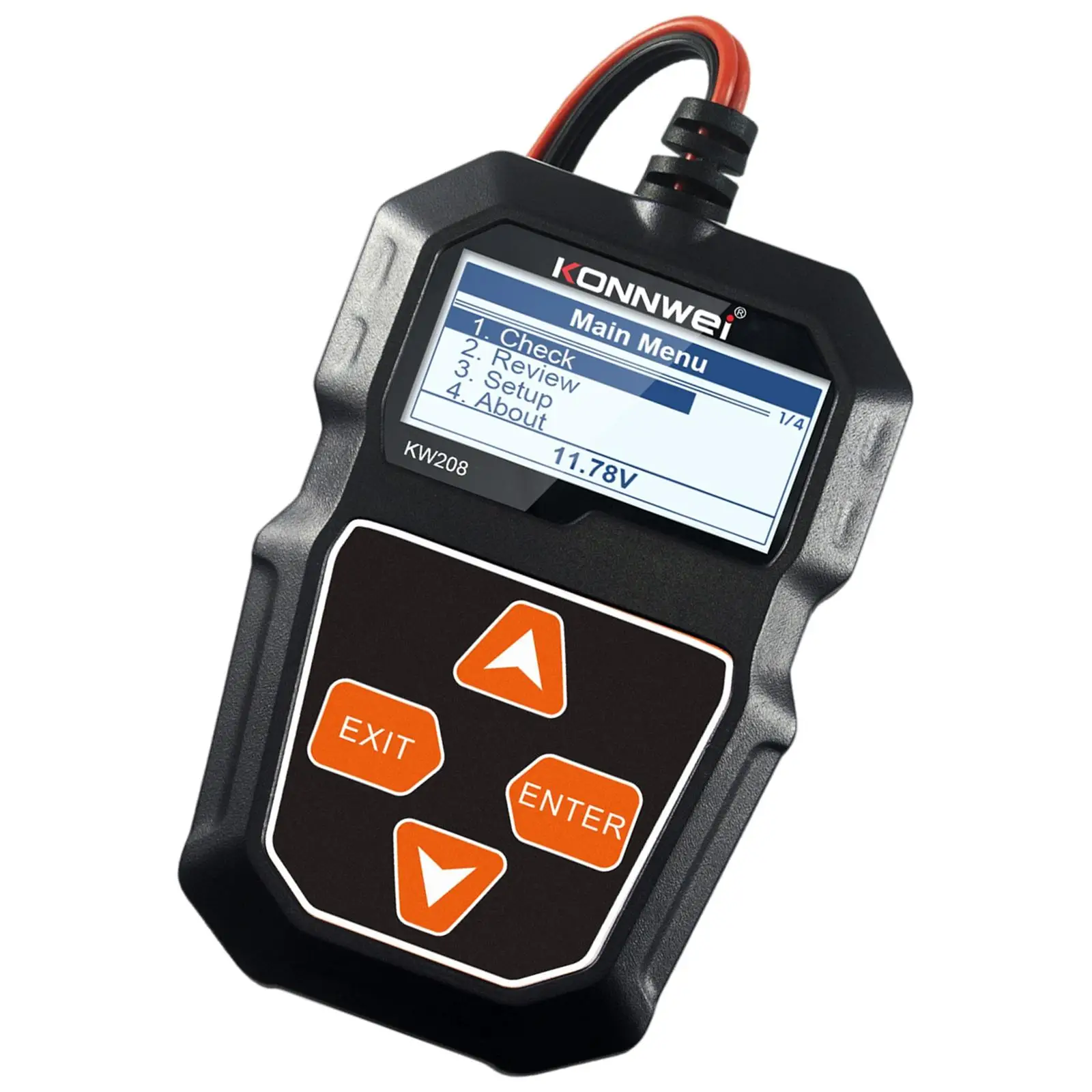 Automotive Load Battery CCA100~2000 Digital Support 8 Languages 12V