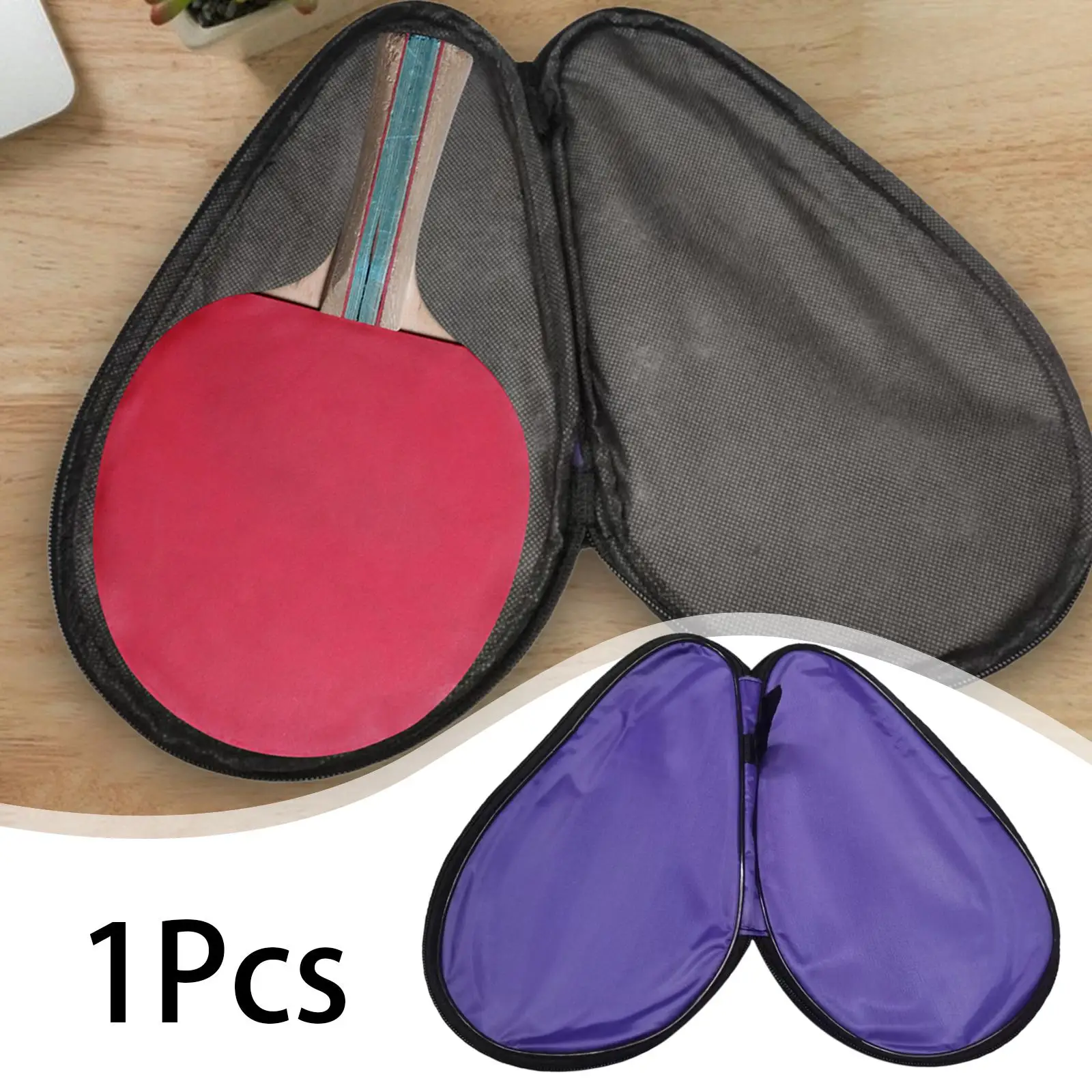 Ping Pong Case Ping Pong Paddle Cover Dust Protection Table Tennis Racket Sleeve, Table Tennis Bag for Competition Home