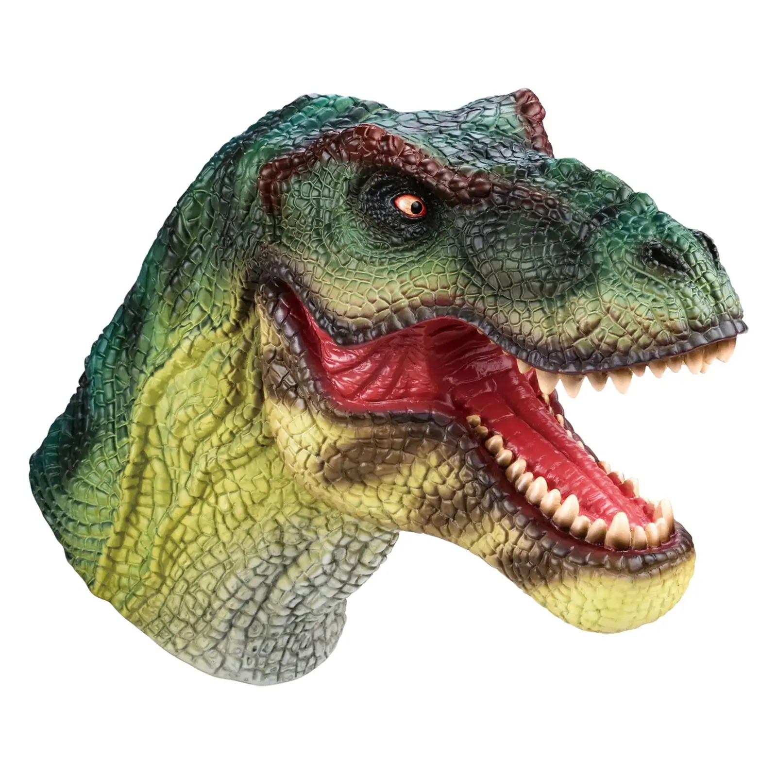 Dinosaur Model Hand Puppet Interactive Toys Halloween Decorations Gloves for Parties Role Play Games Preschool Girls Toddlers