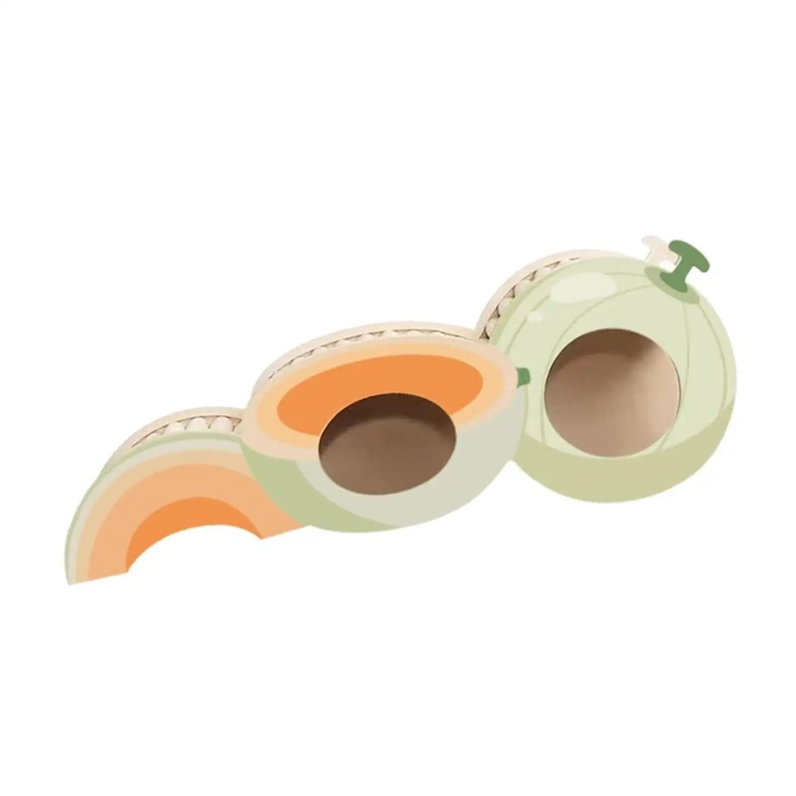 Novelty Hamster Tunnels and Bridge Wooden Pet Hamster Toy Hamster Tunnels with Climbing Ladder for Similar Sized Pets Guinea Pig