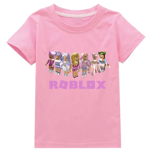 Summer Roblox Kids Clothes 3d Print Cartoon T Shirt Short Sleeve Tops Tees  Boys Girls Clothes 100%cotton T Shirts Children - Animation  Derivatives/peripheral Products - AliExpress