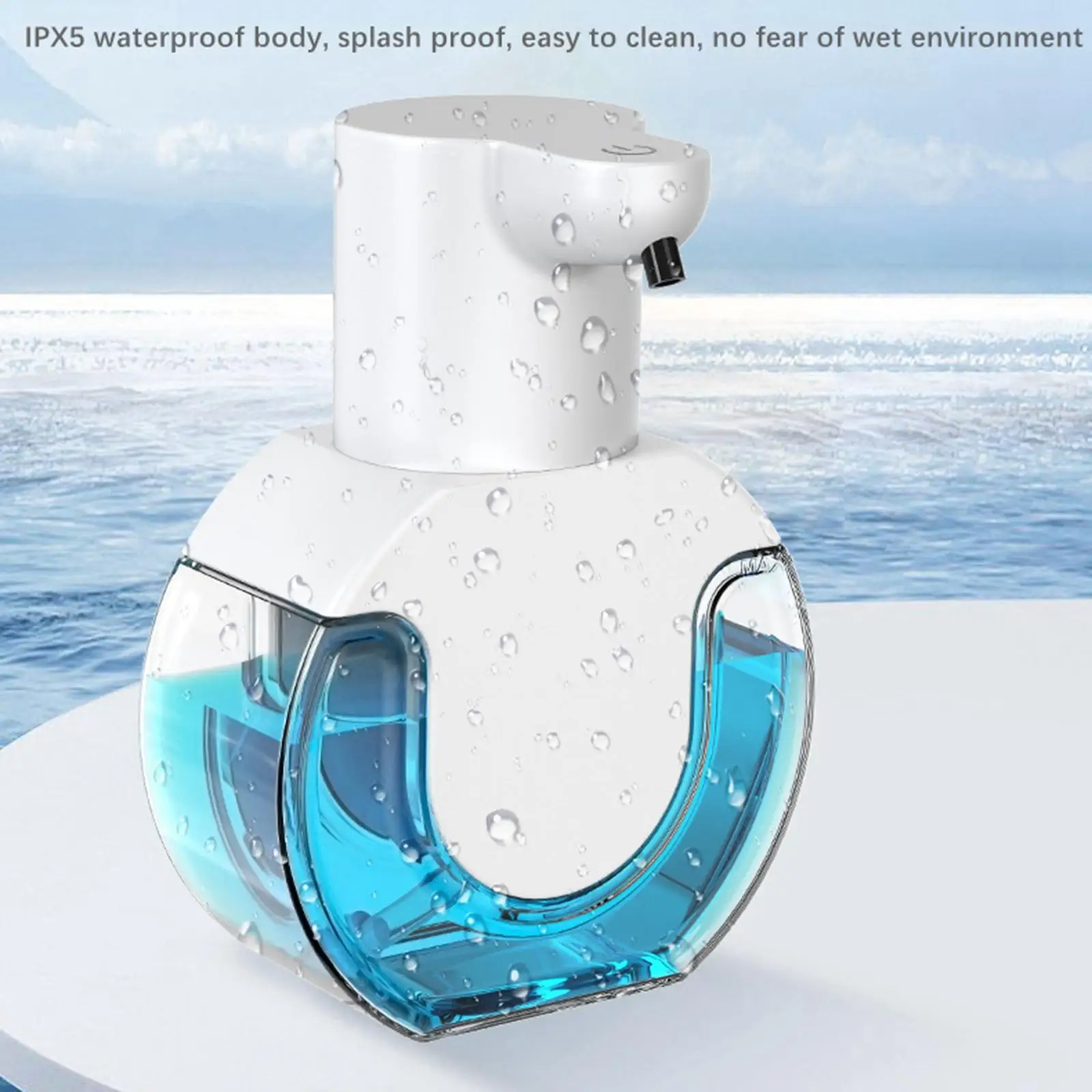 Touchless Foam Soap Dispenser Multifunctional 430ml for Restaurant Dorm Home