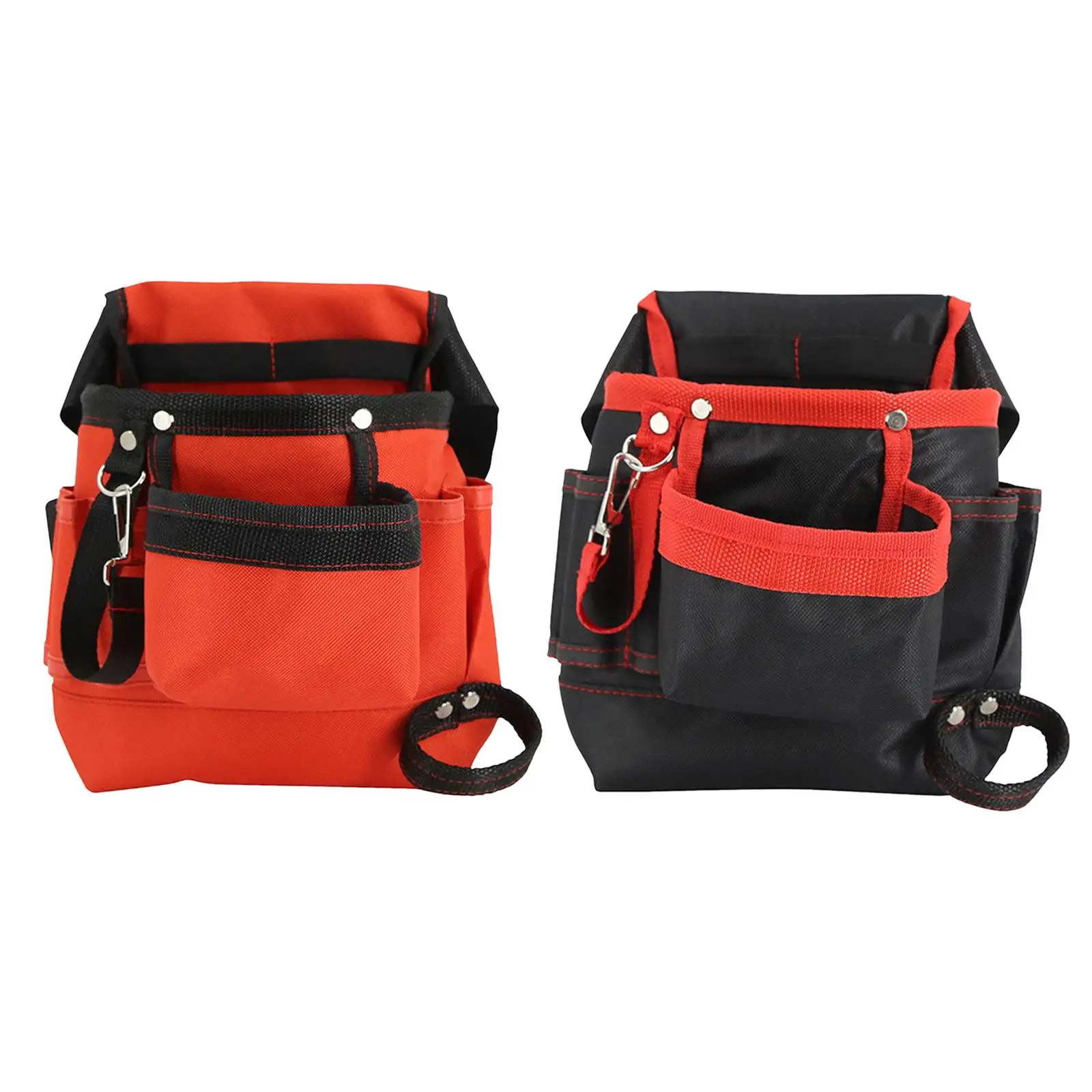 600D Oxford Cloth Tool Waist Bag Pocket Tool Bags Portable Hardware Tool Waist Bag Electrician Tool Bag for Carpenter Gifts