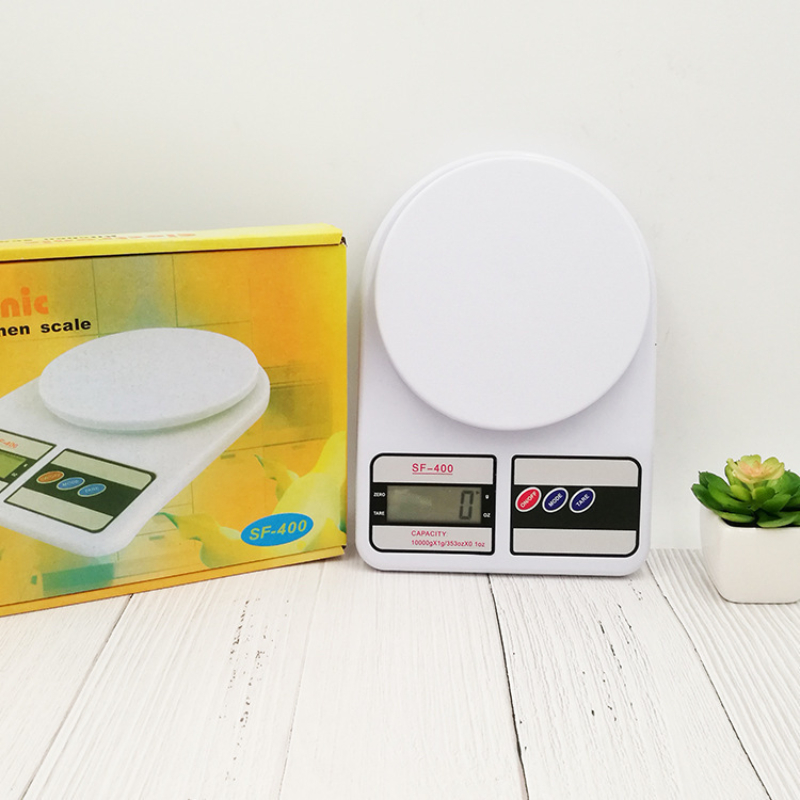 Title 3, 10kg LCD Display Digital Kitchen Scale 1g Porta...