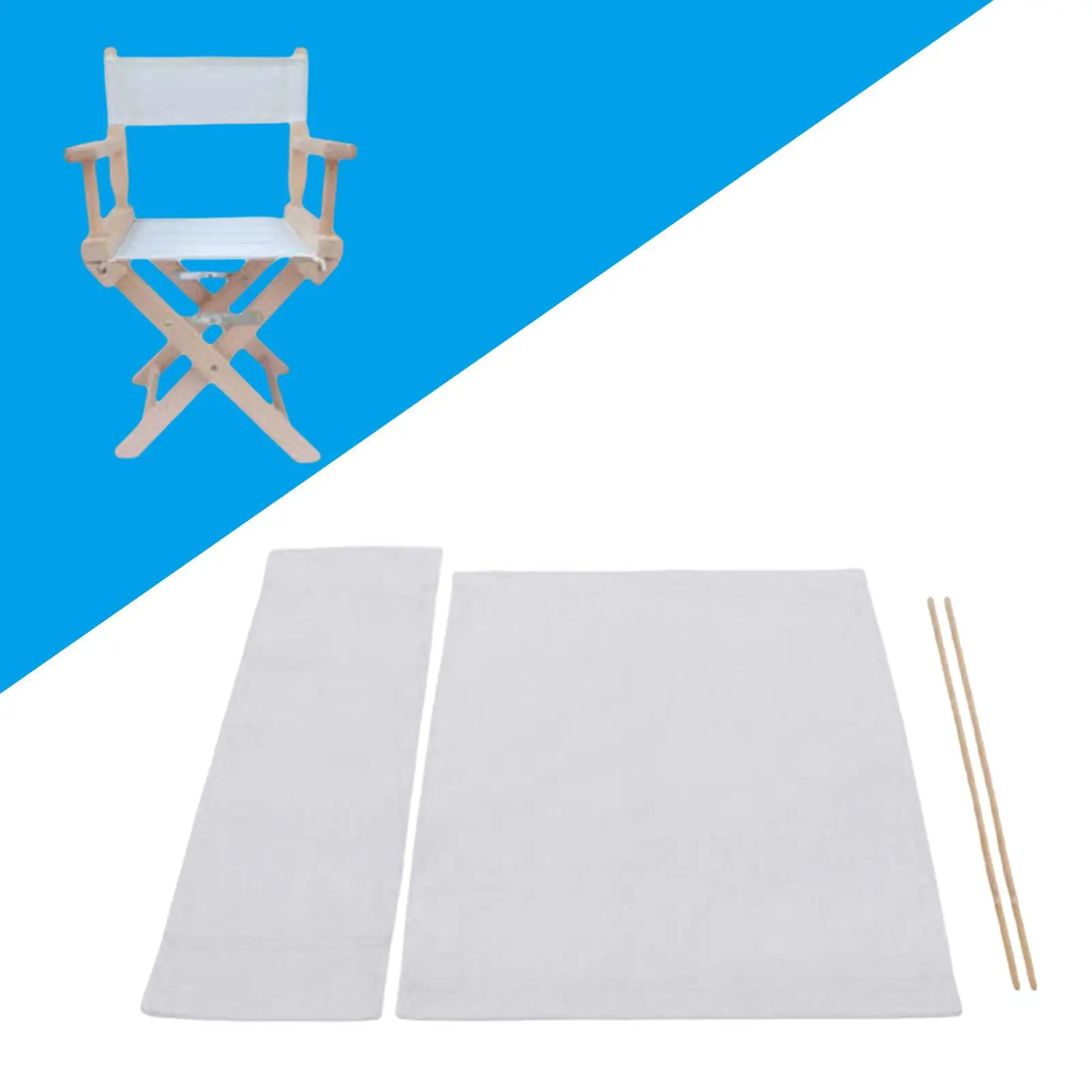 Directors Chairs Cover Easy to clean Covers Patio Covers Furniture Seat Seat and Back Chair Covers for Director Chair