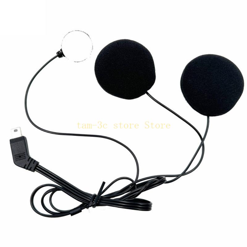 Title 4, 10Pin Helmet Headset Switching Corded Microphon...