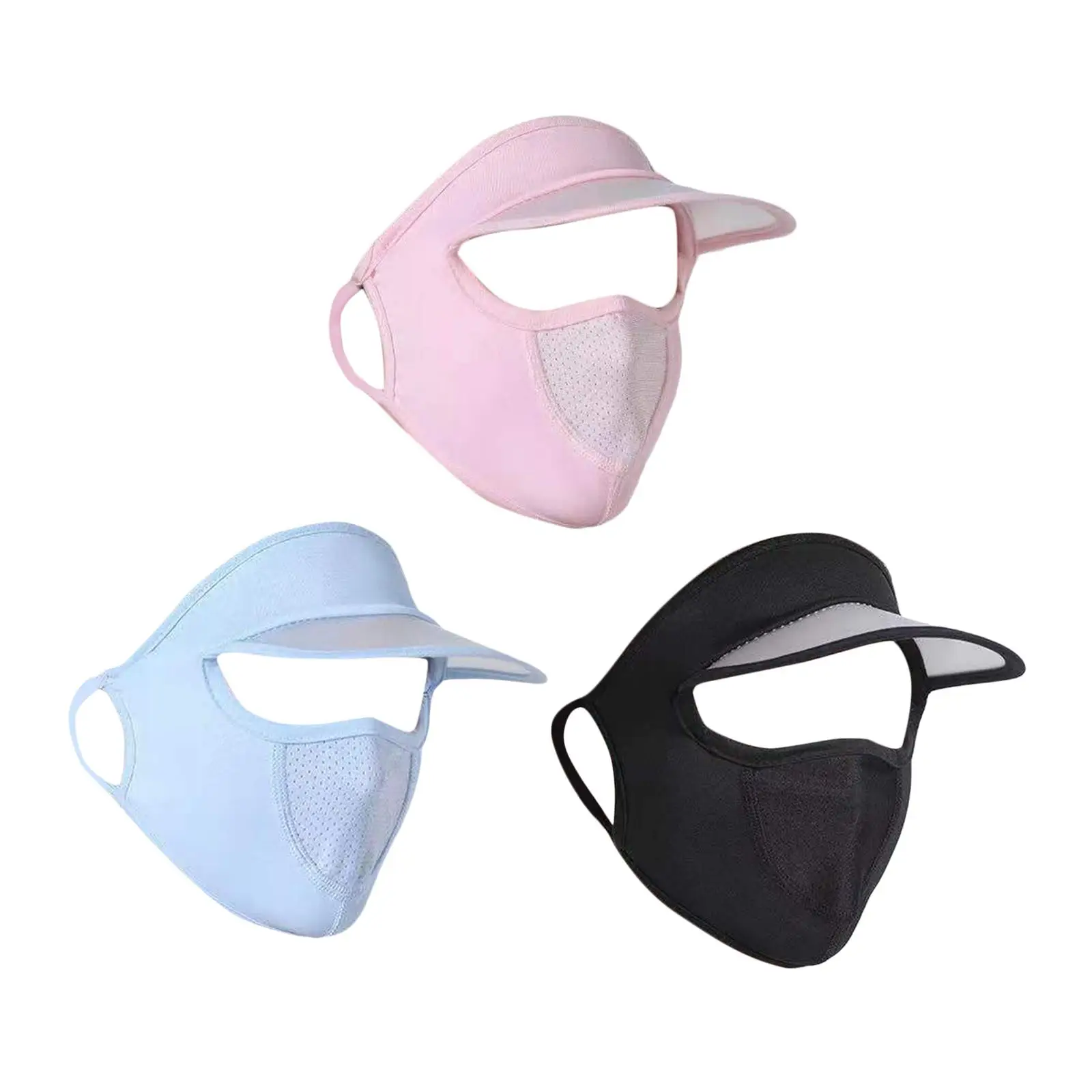 Women Face Mask with Hat brim Hat with Visor Cover for Traveling Cycling Hiking Climbing Men