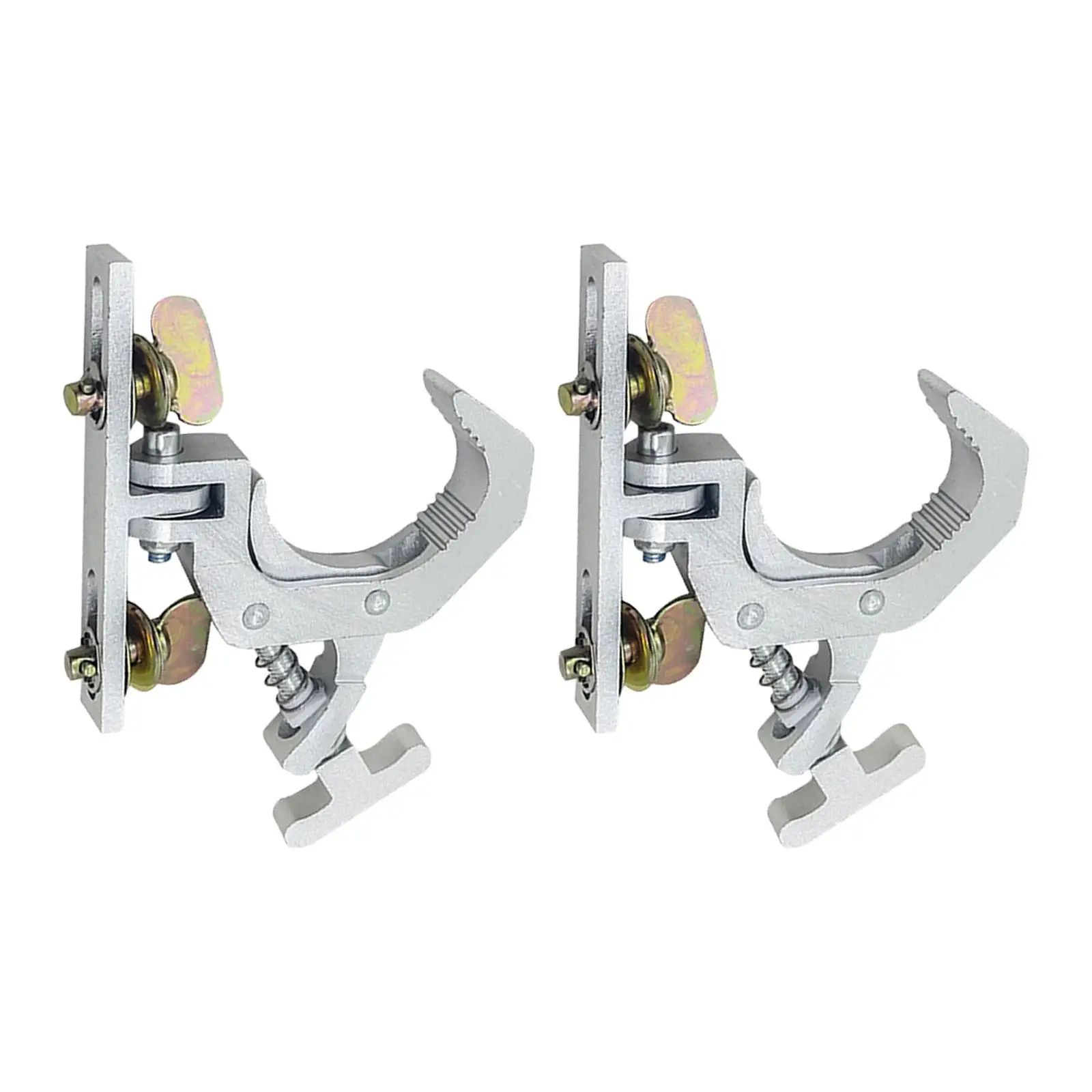 2 Pieces Lighting Clamp Stage Spotlights Heavy Duty Club Event Clamp Mounting Stage Hook Clamp Stage Light Clamp Mounting Clamp