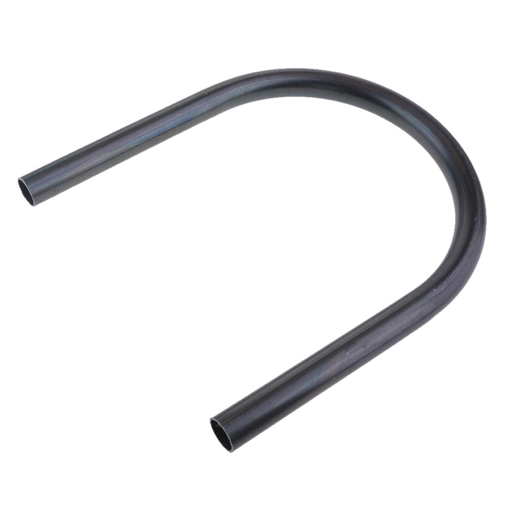 Motorbike Cafe Racer Tracker End Flat Style Rear Seat Frame Hoop Loop - 210mm