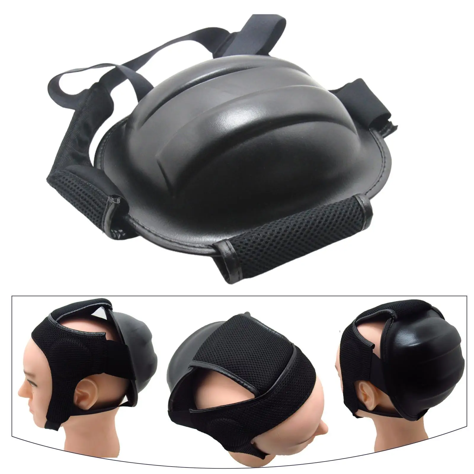 Boxing Headgear Unisex Adults Head Back Coverage Padded Cover Protective Guard for Rugby Wrestling Sparring Mma Taekwondo