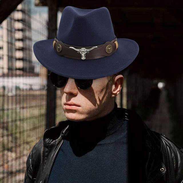 Casual Western Cowboy Hat Cosplay Big Brim Props for Women Hiking Camping