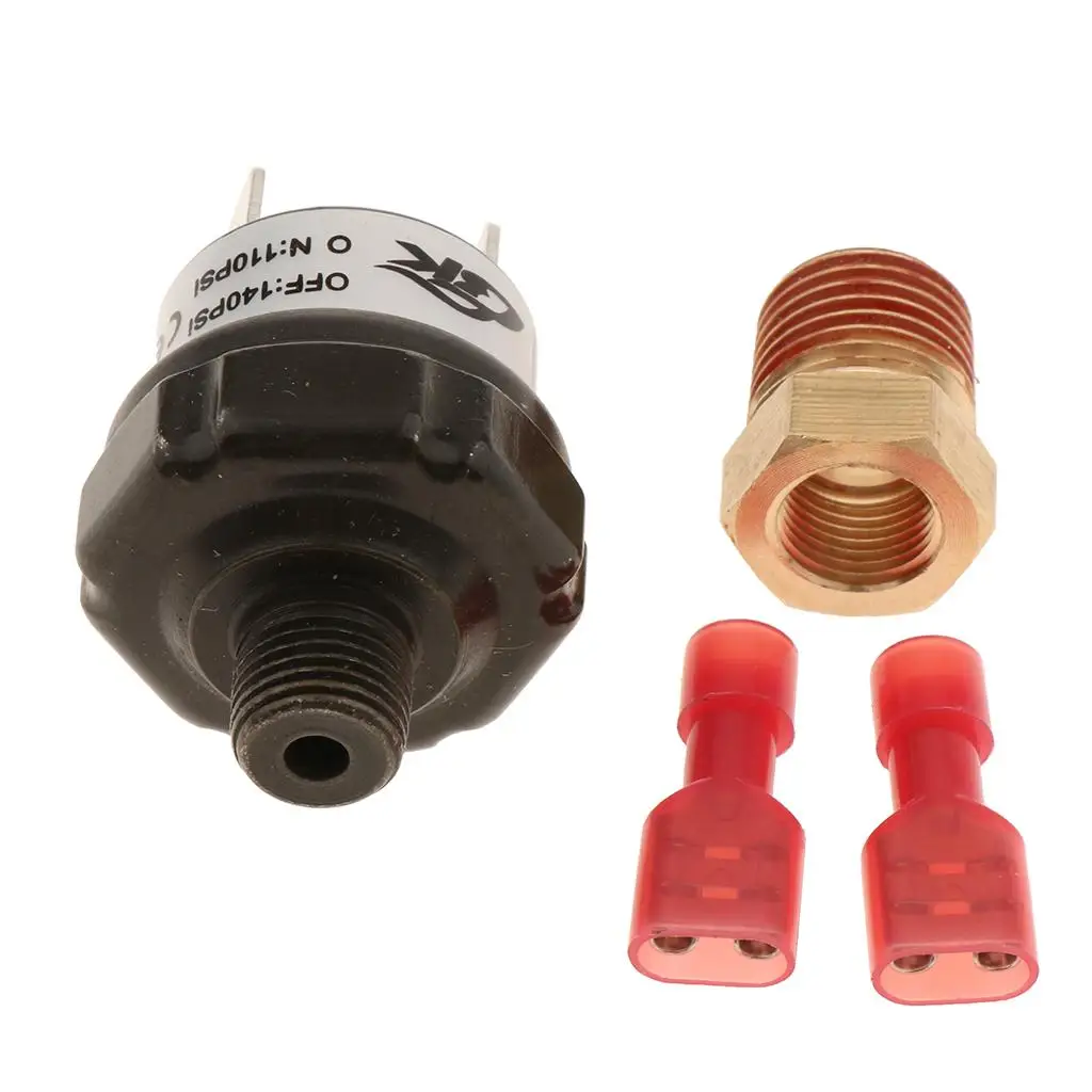 12V Heavy Duty 110/140 PSI Pressure Switch Tank Mount for 12 