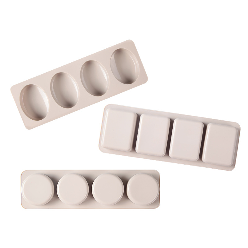 Description Picture 3 of item3D Square/round/Oval Silicone Soap Mold DIY Soap-making Supplies Handmade Chocolate Cake Decoration Baking Kit Home Decor Gift