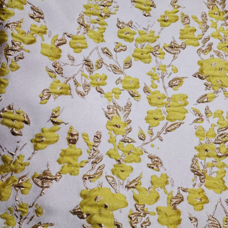 Blumen Satin Blase Blume Kleidung Jacquard Stoff Damast Polyester Material Nähen Kleider koffer Tasche Innendekoration Stoff – Detail 22