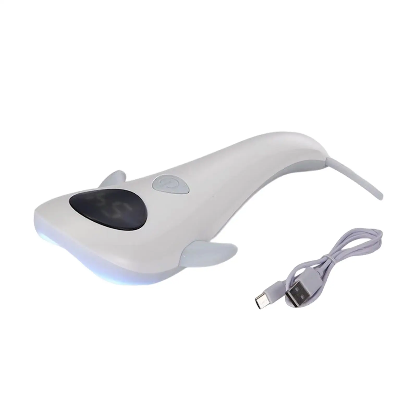 Professional Nail Lamp with 60S 90S 2 timers Salon Use Use C Nail Polish Curing Digital Display 3 Lamp Beads 5W Nail Dryer