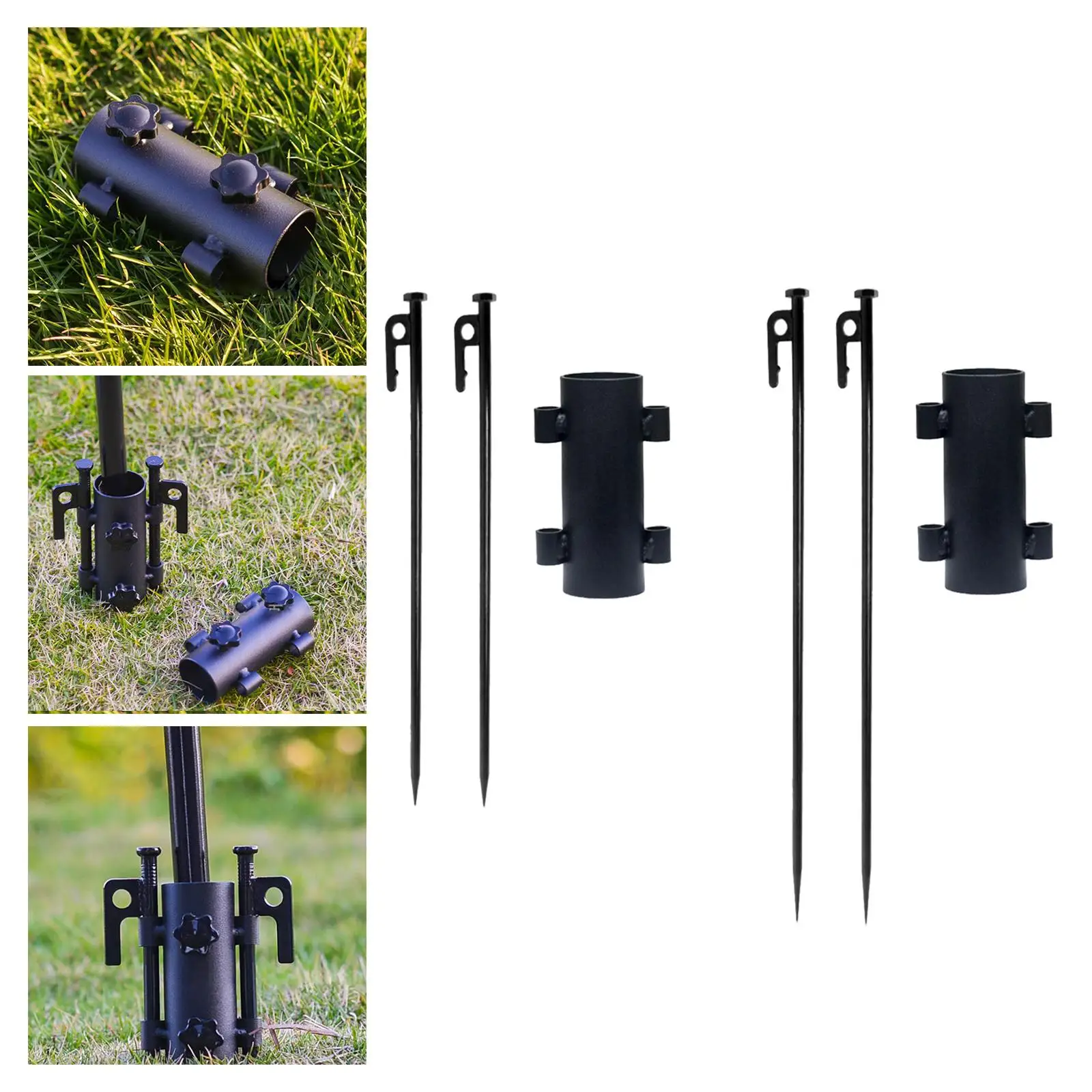 Durable Awning Rod Holder Reinforced for Backpacking Traveling Hiking