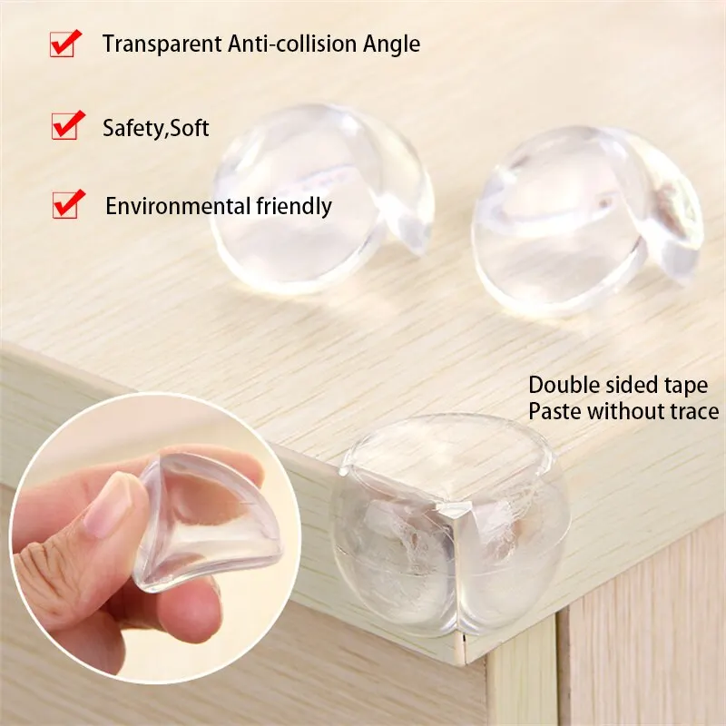 Nombre 4, 4/12PCS Transparent Anti Kollision Winkel PVC Pad Kind Sicherheit Ecke Schutz Baby Kollision Proof Protector Tisch Ecke