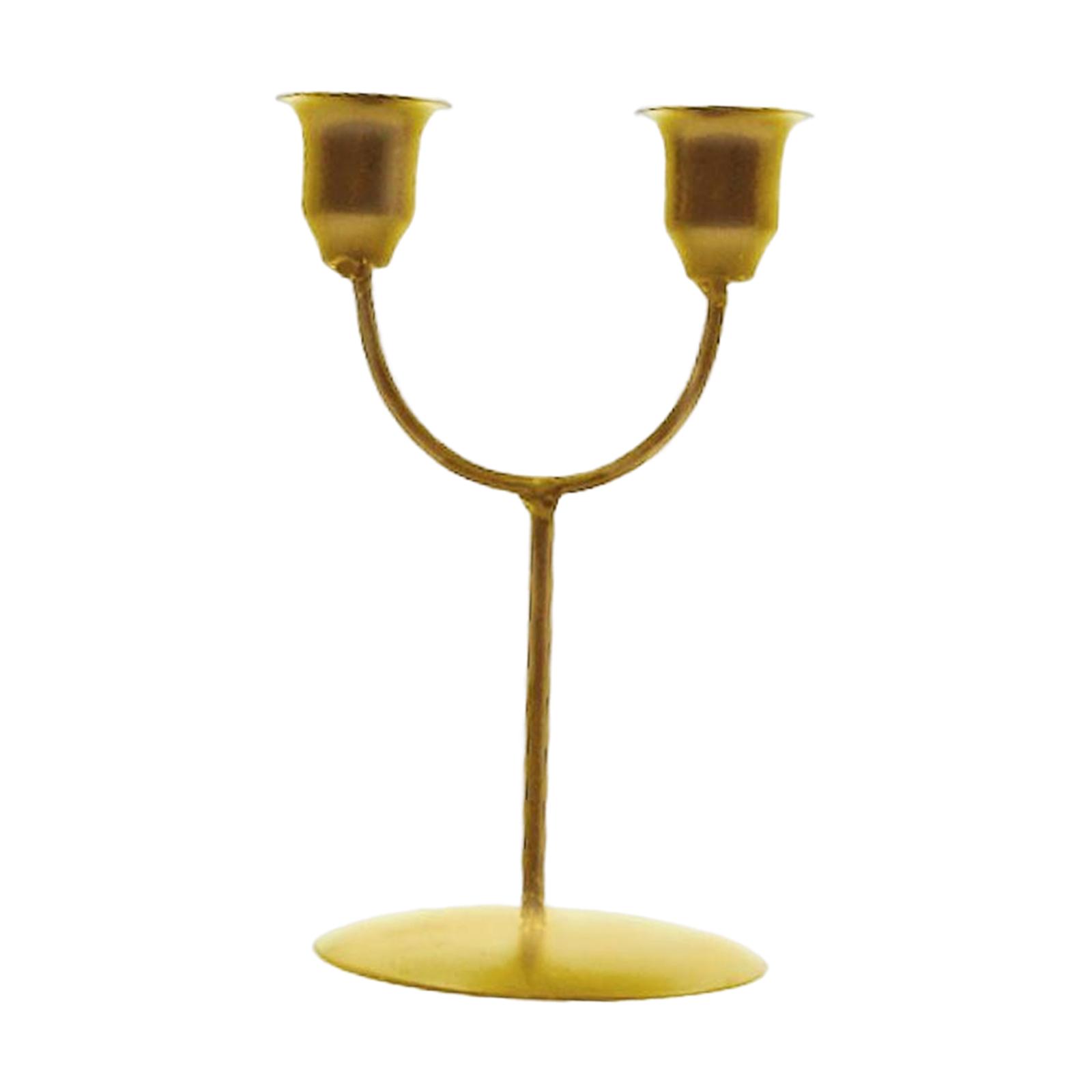 Candles Holder Candlestick Candelabrum Taper Candles Stand Art Decor Display