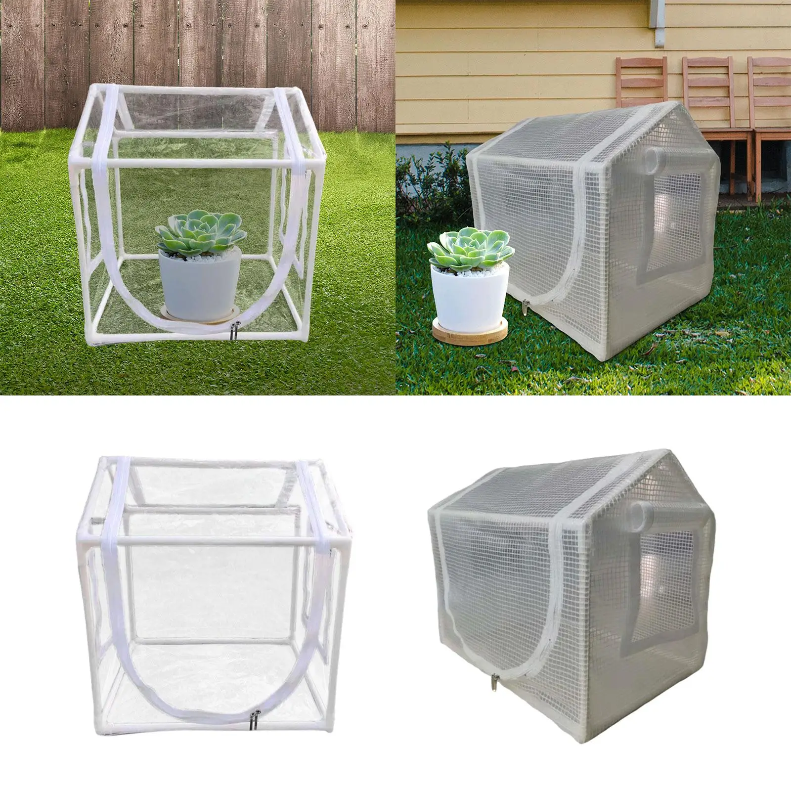 Still Air Box Mushrooms Growing Tent Yard Durable for Cold Frost Protector Garden Reusable PVC Indoor Outdoor Mini Greenhouse