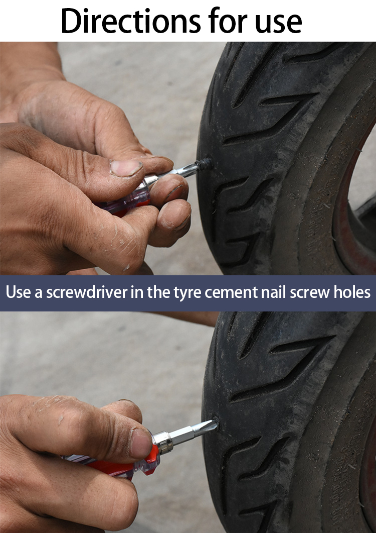 Tire repair nail kit image 8