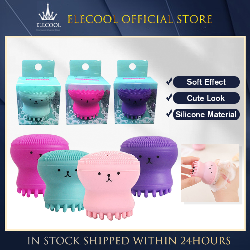 Best of Silicone Wash Face Brush Small Octopus Facial Cleansing Brushes Instrument Massager For Face Beauty Makeup Skin Care Tools Reviews & Tips