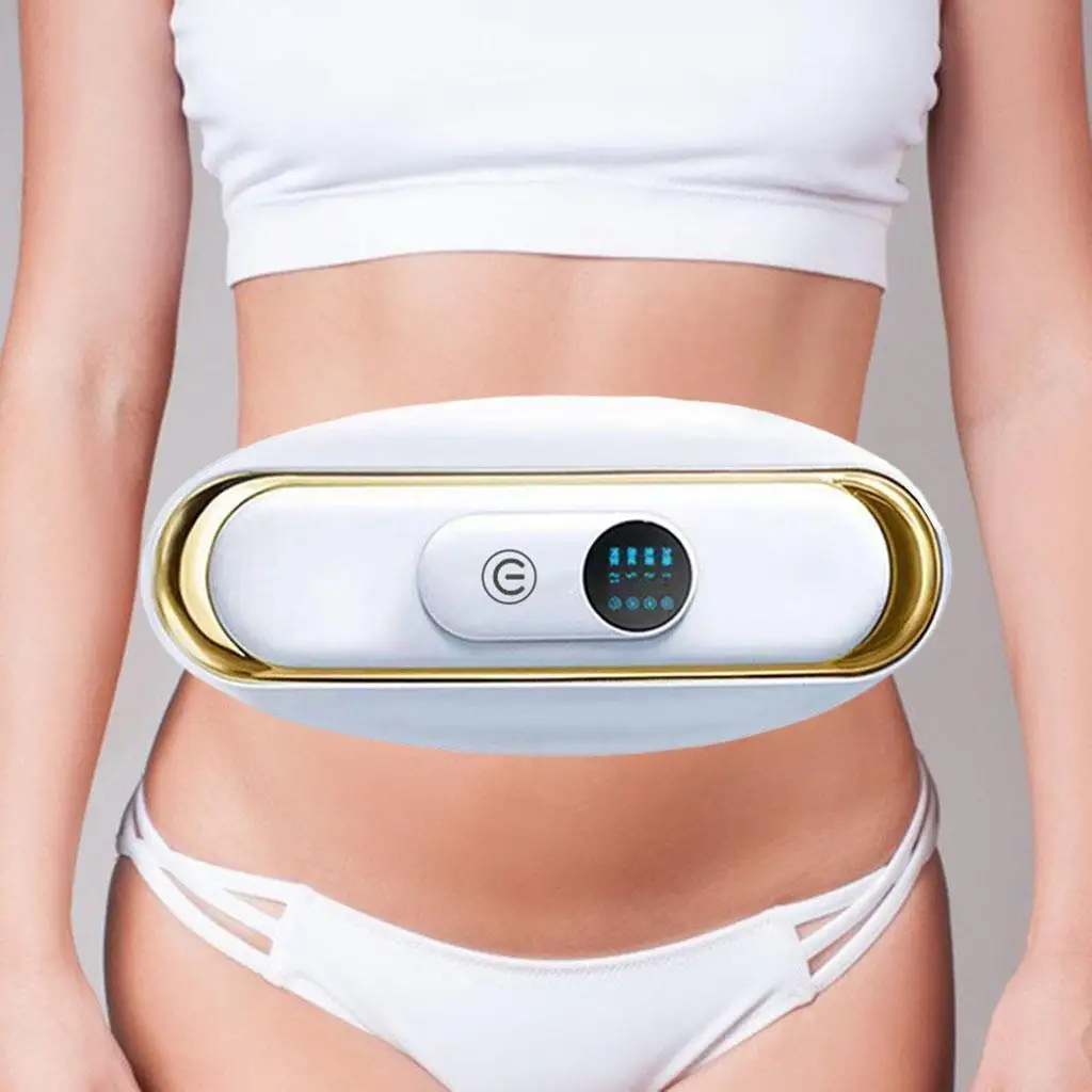 Abdominal Massager Rechargeable Wireless Slimming Belt Body Massager