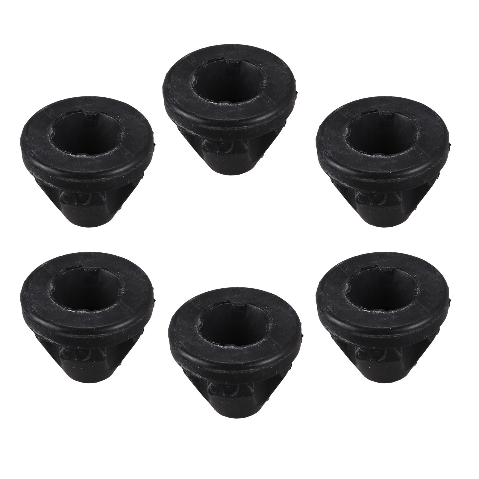 6x Engine Cover Grommet 03G103184C Automotive Gasket Trim Professional Fit for VW Audi A3