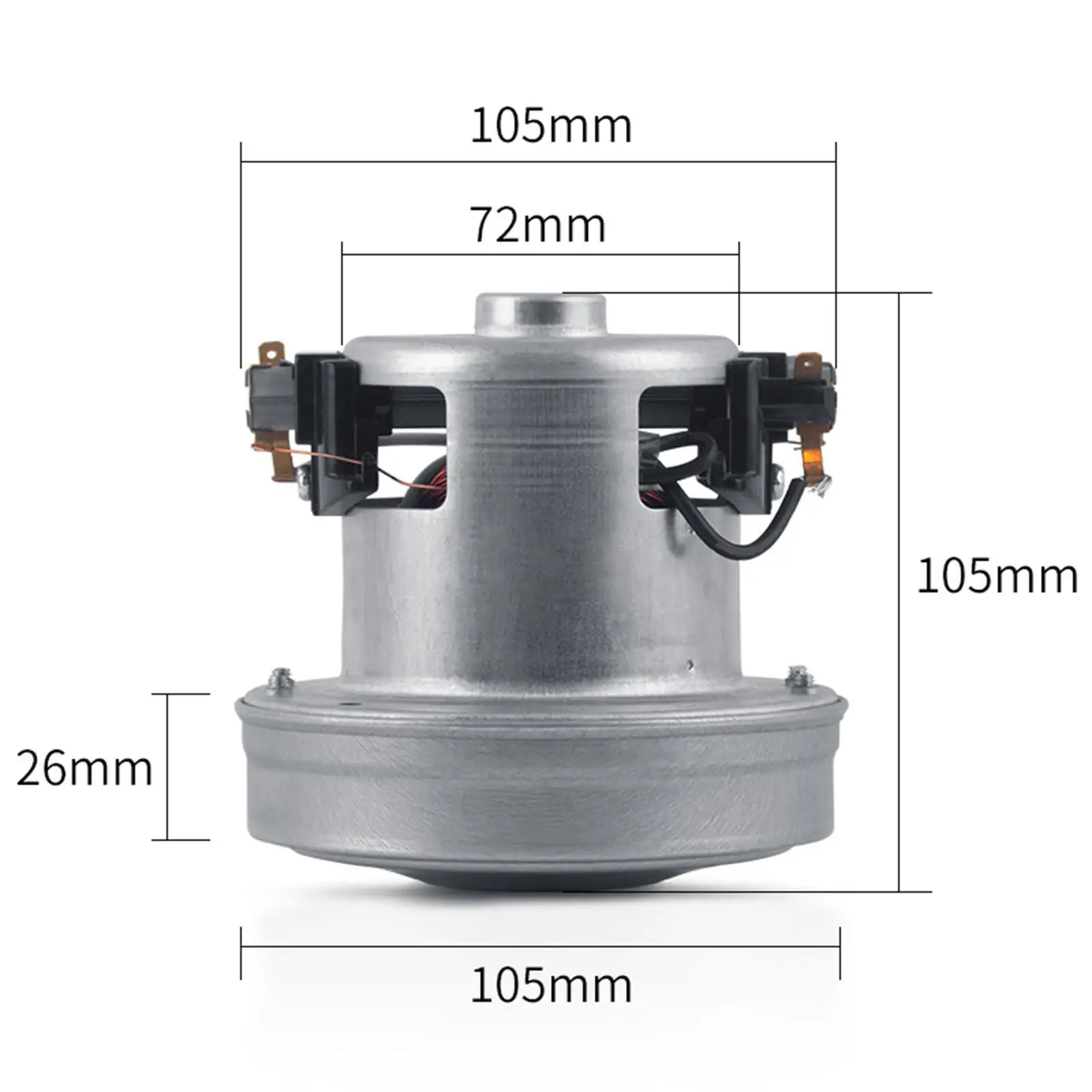 Universal Vacuum Cleaner Motor Wet and Dry 1200W 220V Parts for Qw12T-202 Qw12T-610 Qw12T-607 Vacuum Cleaners Accessory